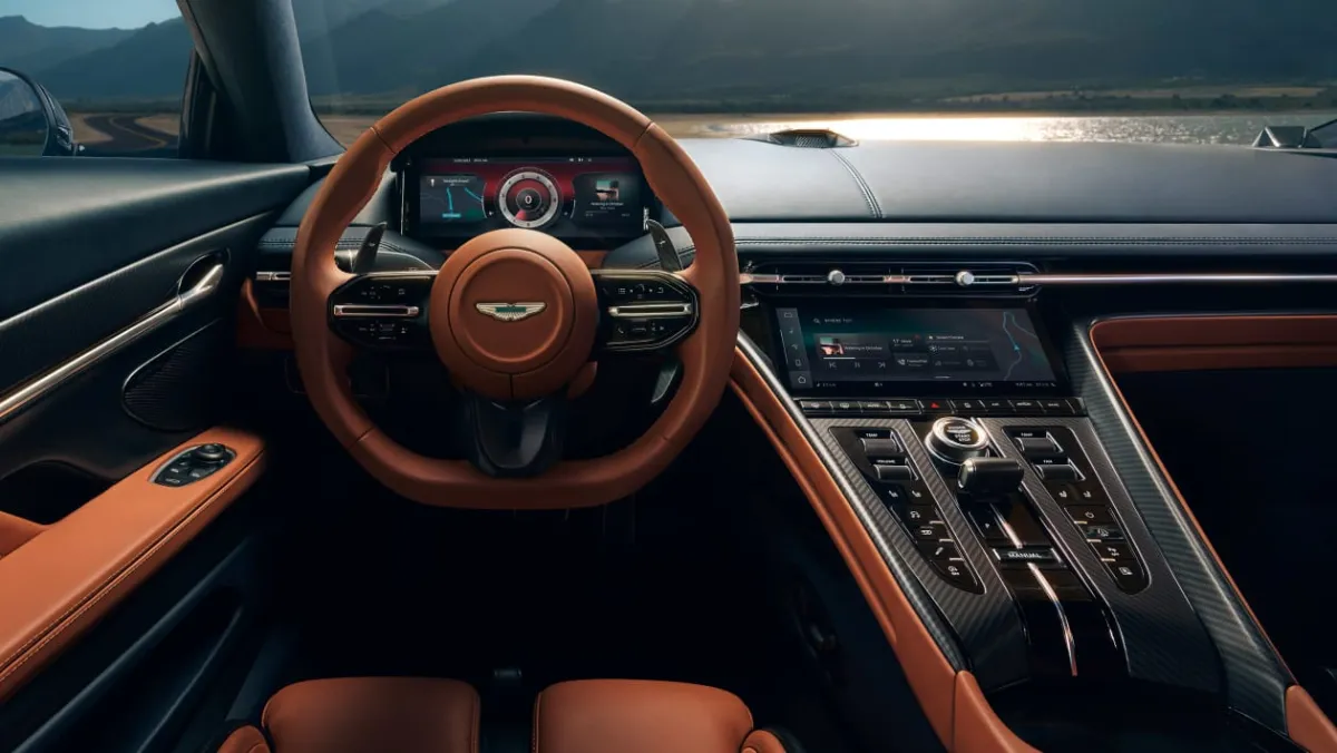 Aston Martin DB12 Cockpit