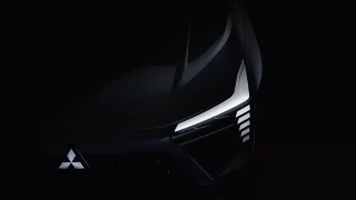 Mitsubishi Compact SUV Teaser Headlight