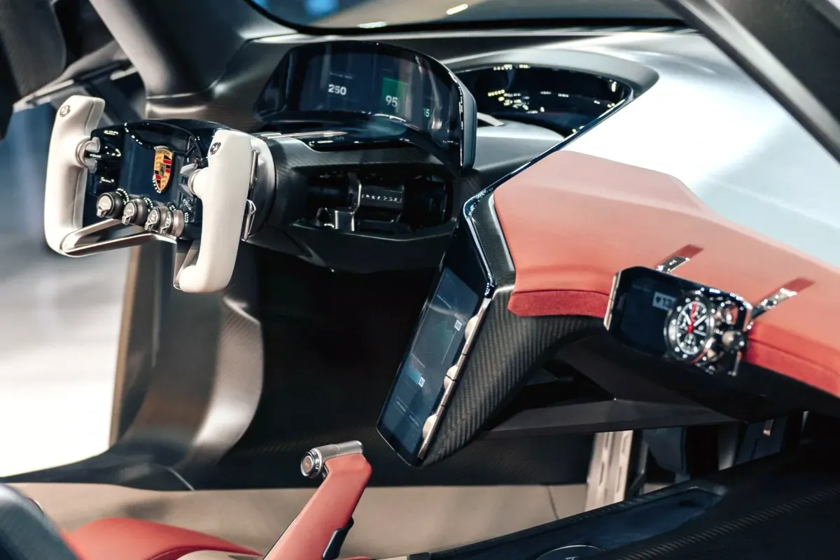 Porsche Mission X Concept Cockpit