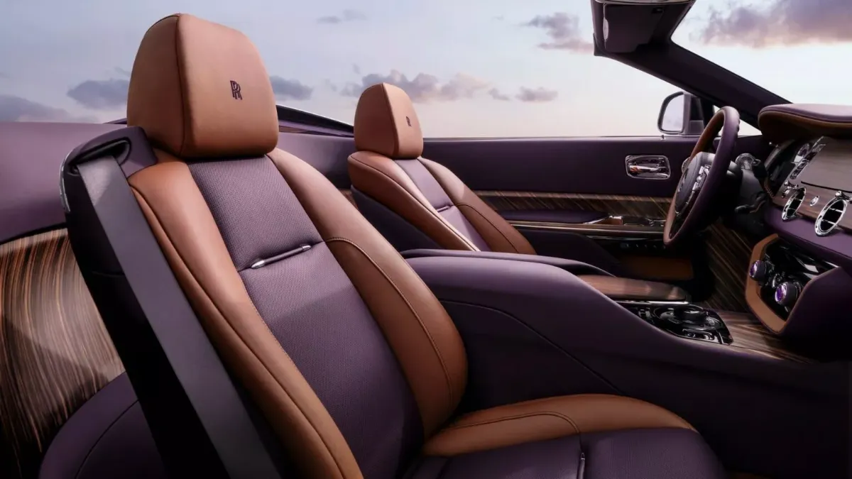 Rolls-Royce Amethyst Droptail Seats