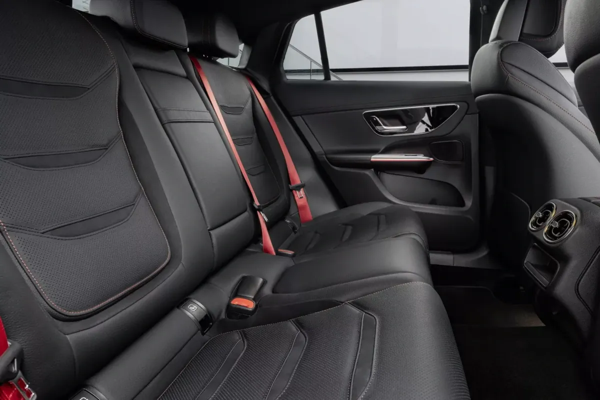 Mercedes-AMG GLC Coupe Rear seats