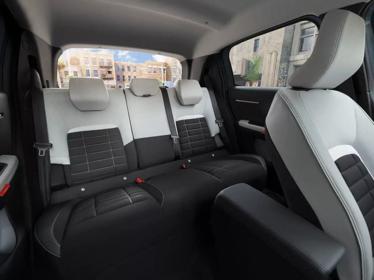 Citroen e-C3 Rear seats