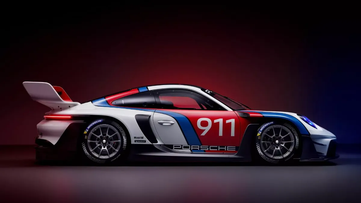 Porsche 911 GT3 R rennsport Side