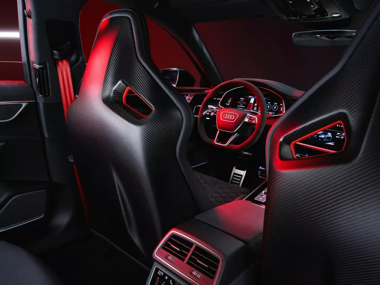 Audi RS6 Avant GT Front seats